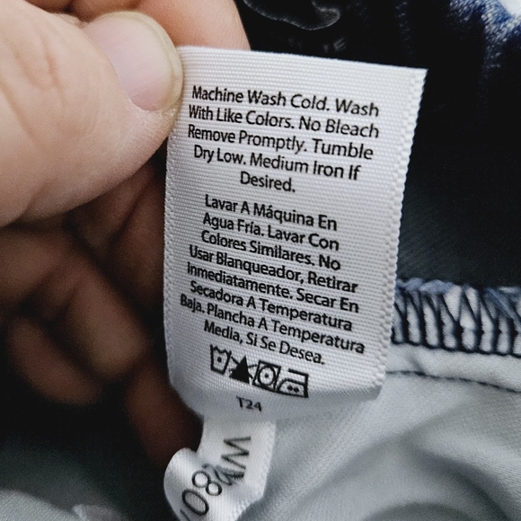 FREE ASSEMBLY | e-waist pull-on elastic waist stretch jeans - Picture 9 of 9